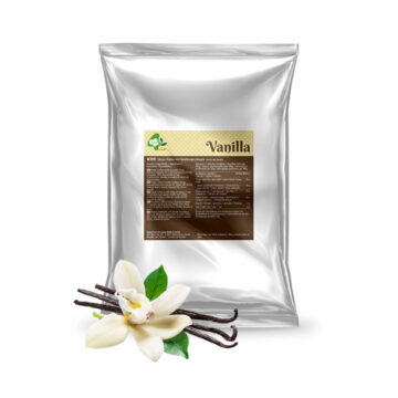 bubble tea poudre vanille vegan poche
