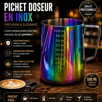 PICHET DOSEUR EN INOX