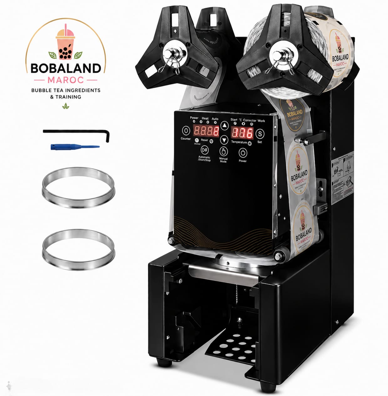 Machine de scellage de gobelets automatique