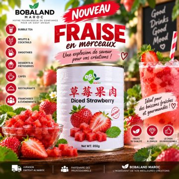 diced fraise 850g
