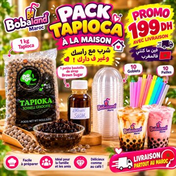 PROMO PACK TAPIOCA A LA MAISON